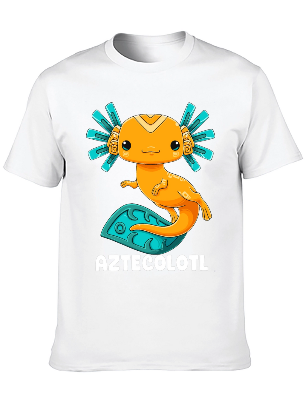 Aztecolotl T-Shirt: Cute Axolotl Graphic Tee