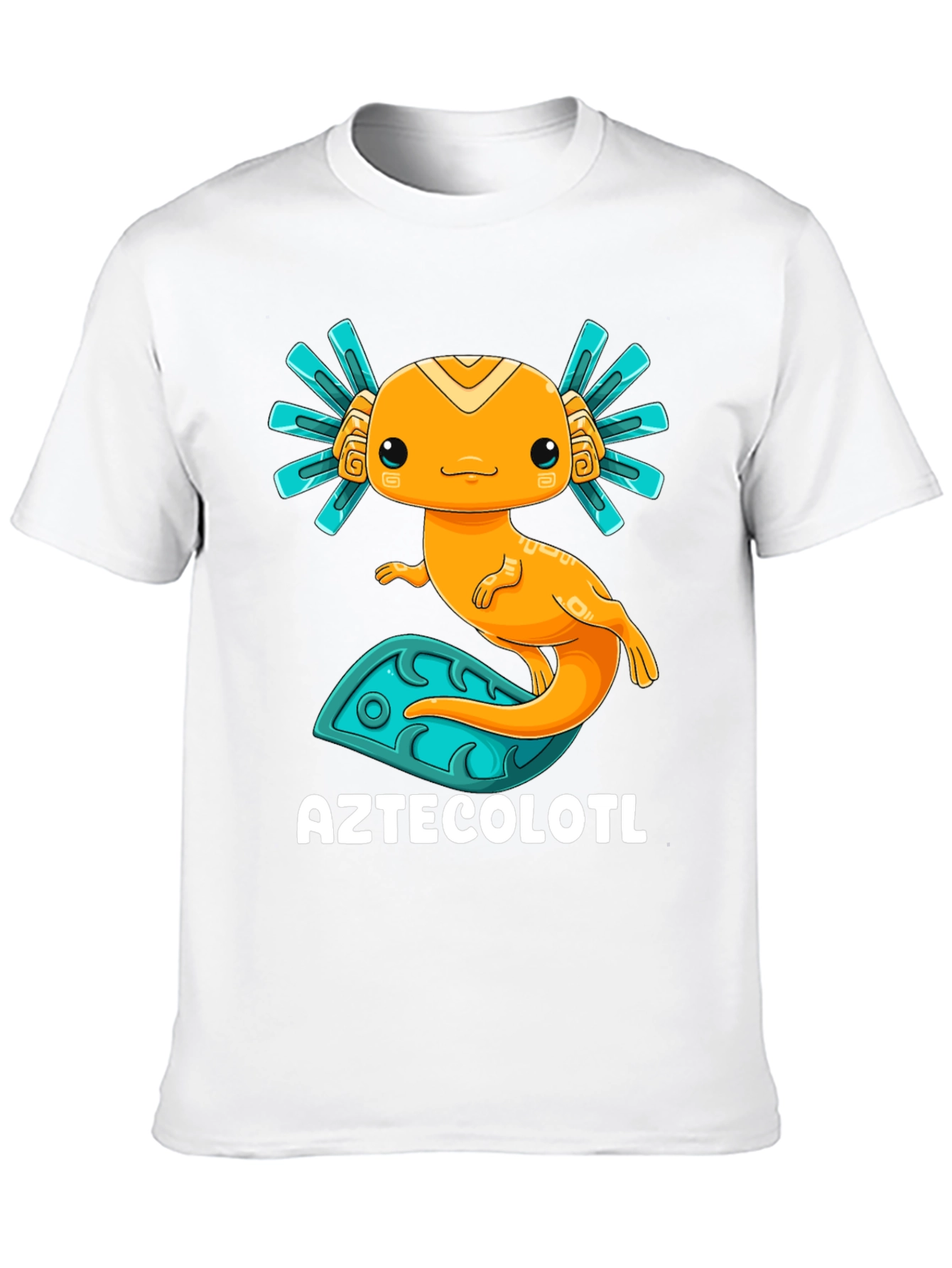 Aztecolotl T-Shirt: Cute Axolotl Graphic Tee