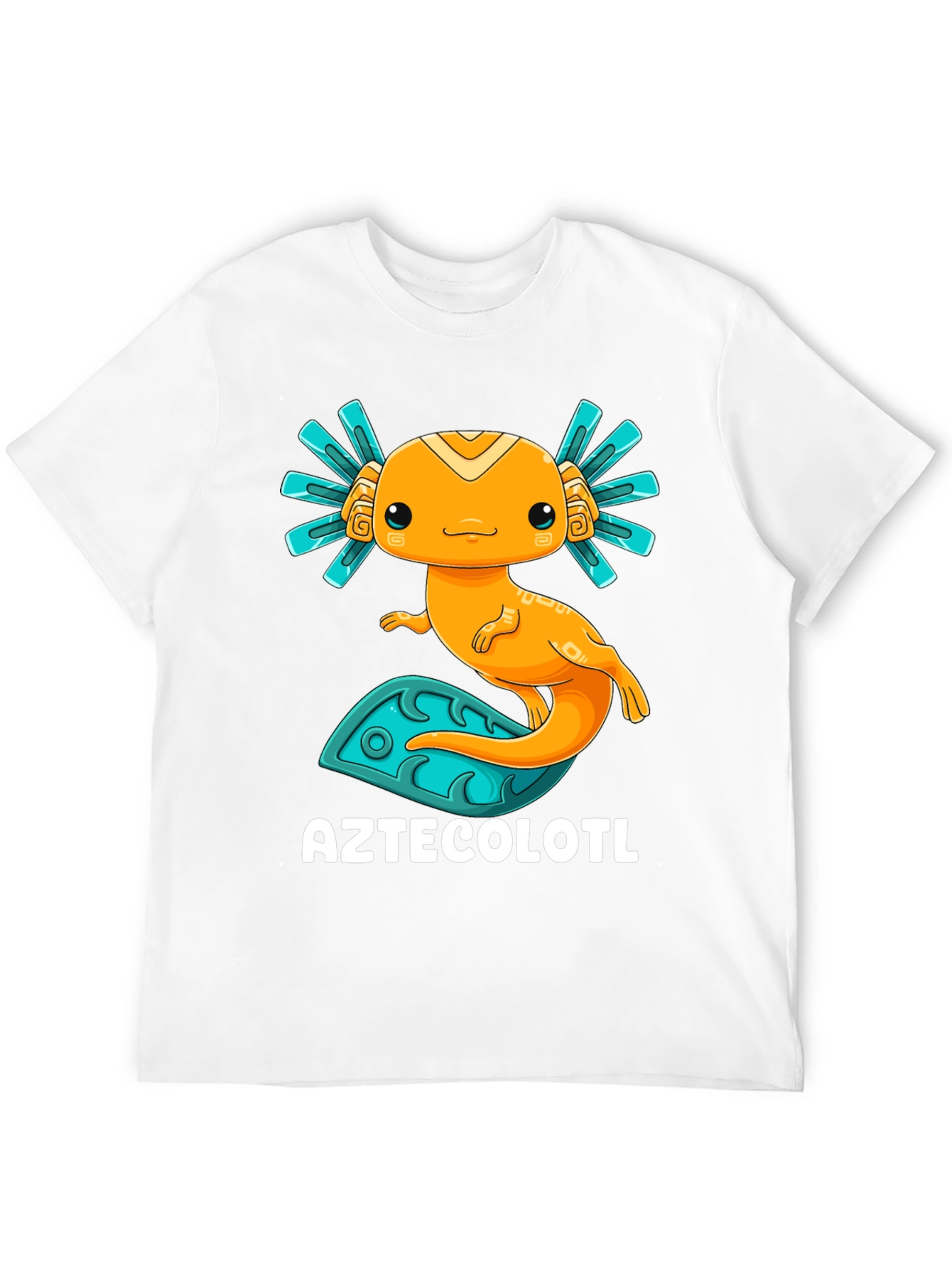 Aztecolotl T-Shirt: Cute Axolotl Graphic Tee