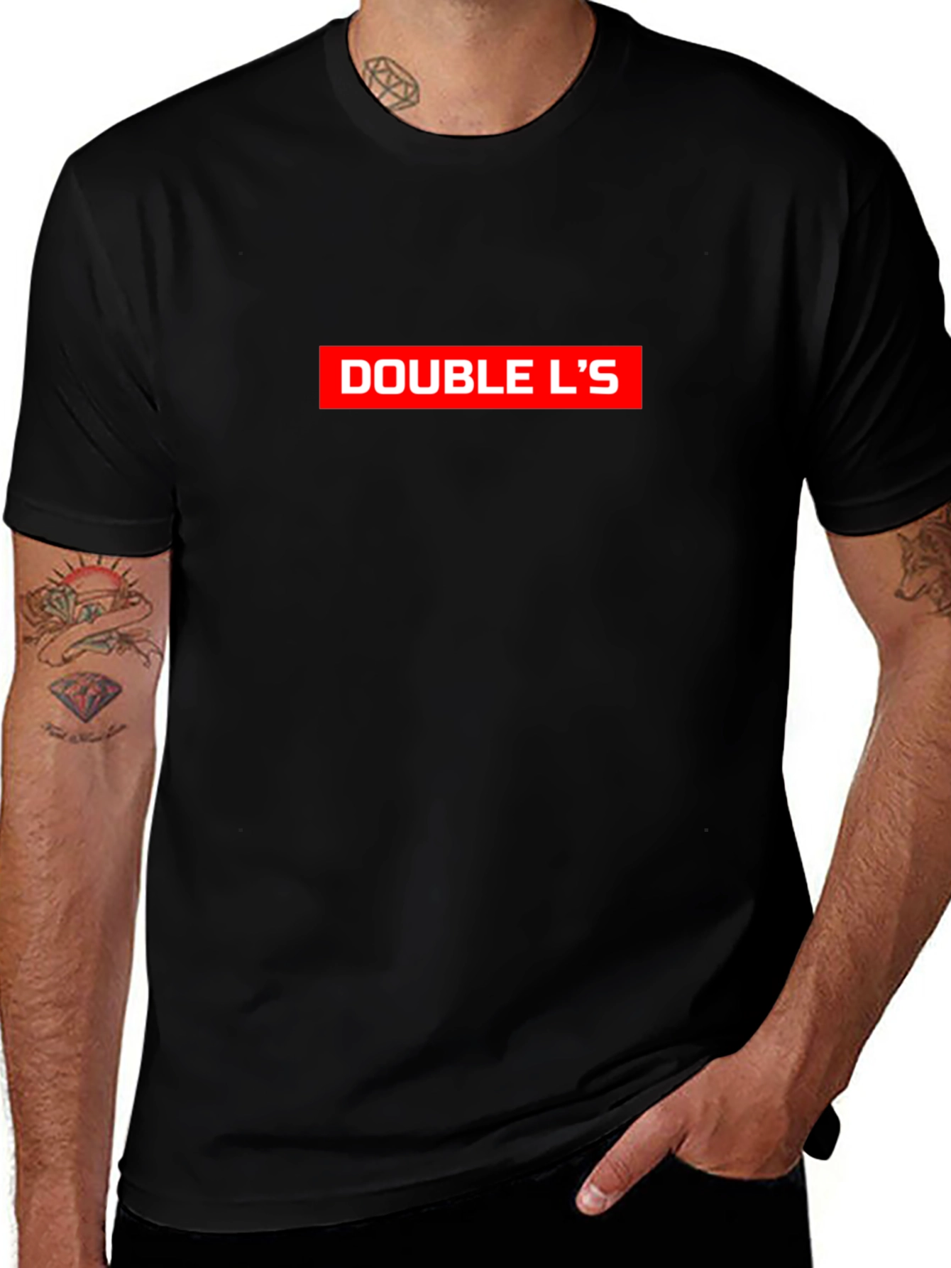 Double Ls Graphic Tee - Classic Style