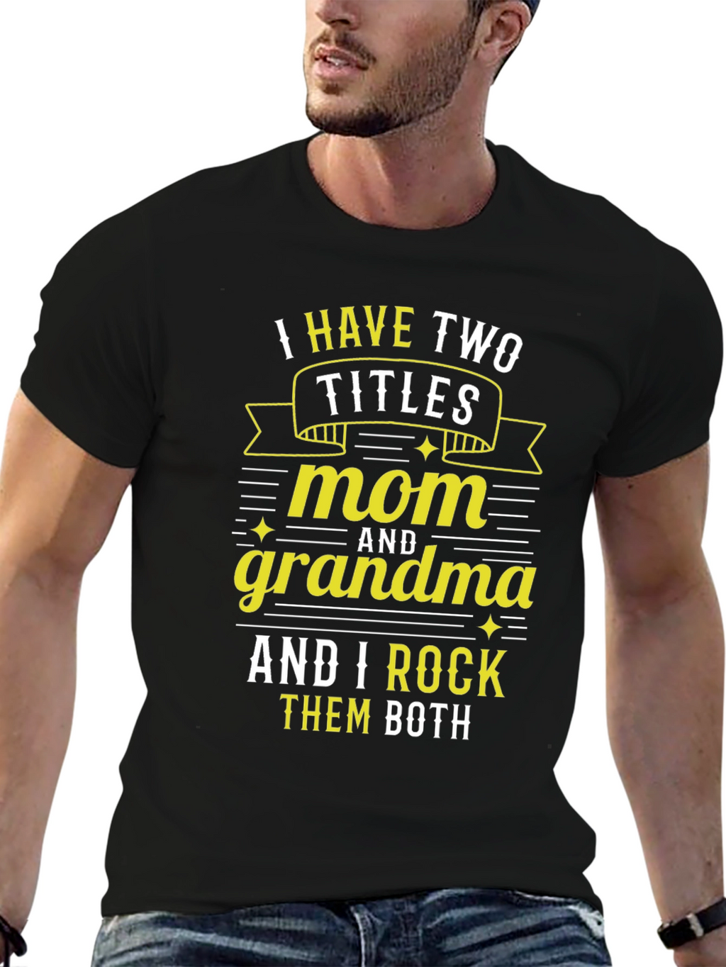 Mom & Grandma I Rock Them Both T-Shirt