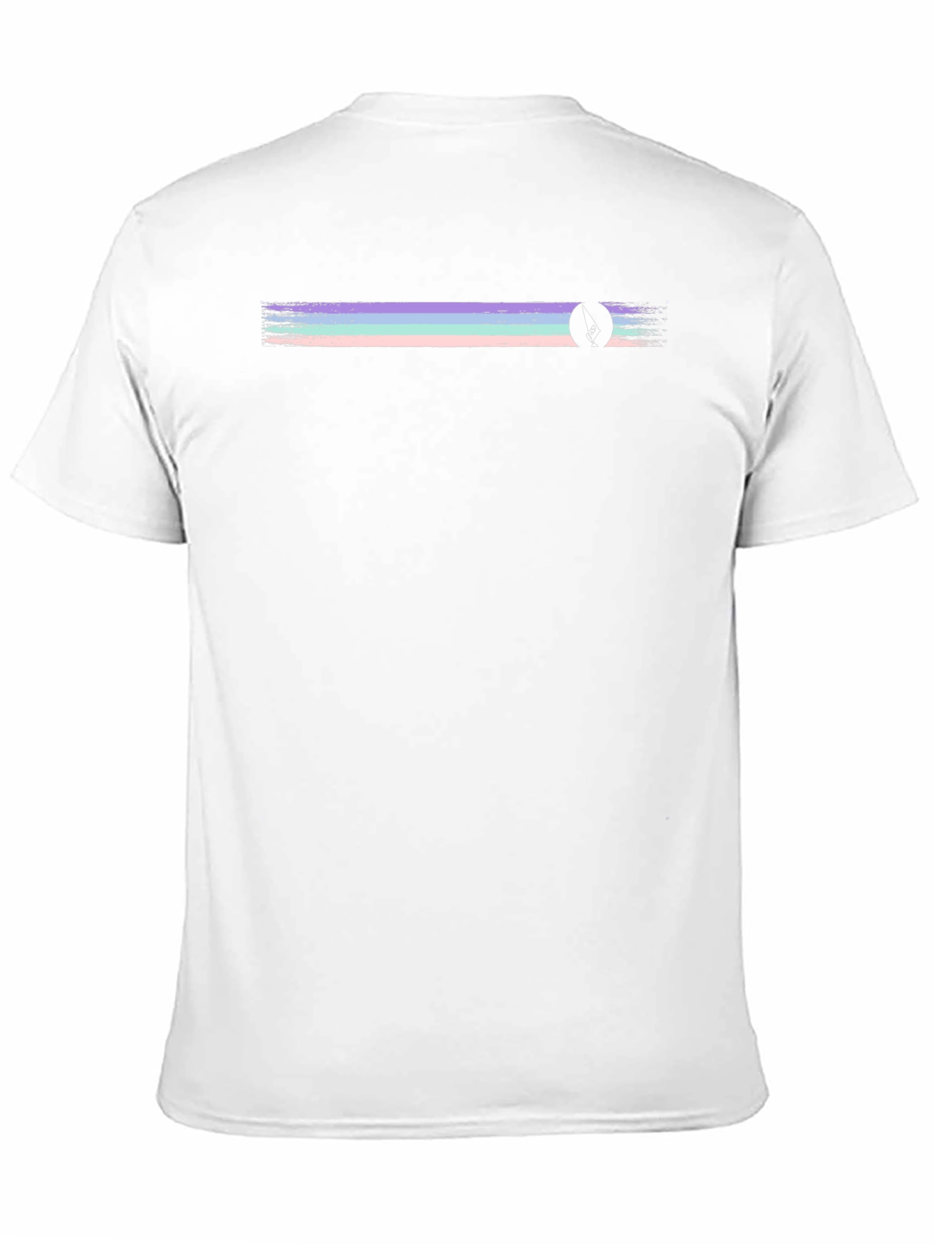 Retro Stripe Black T-Shirt