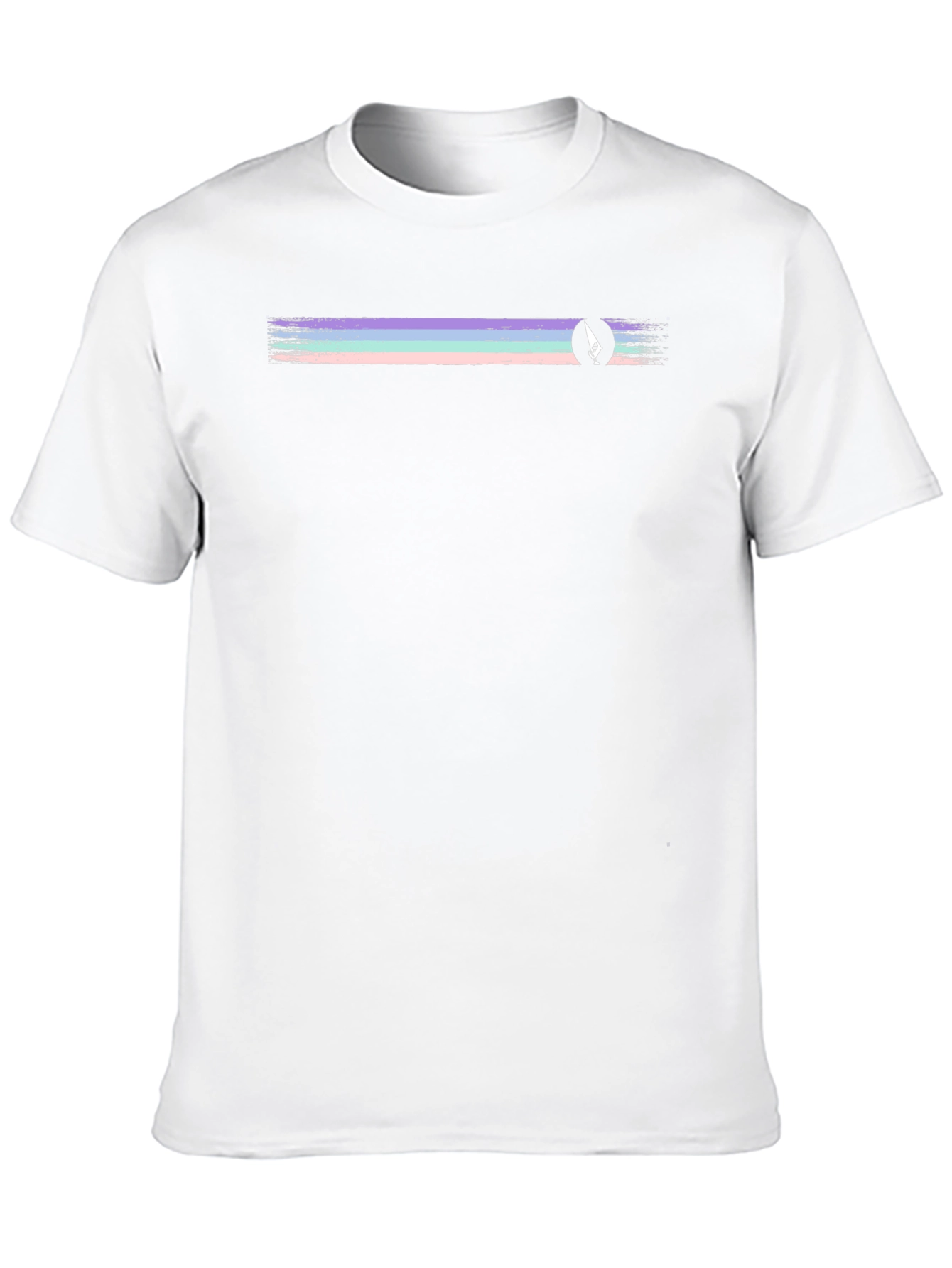 Retro Stripe Black T-Shirt