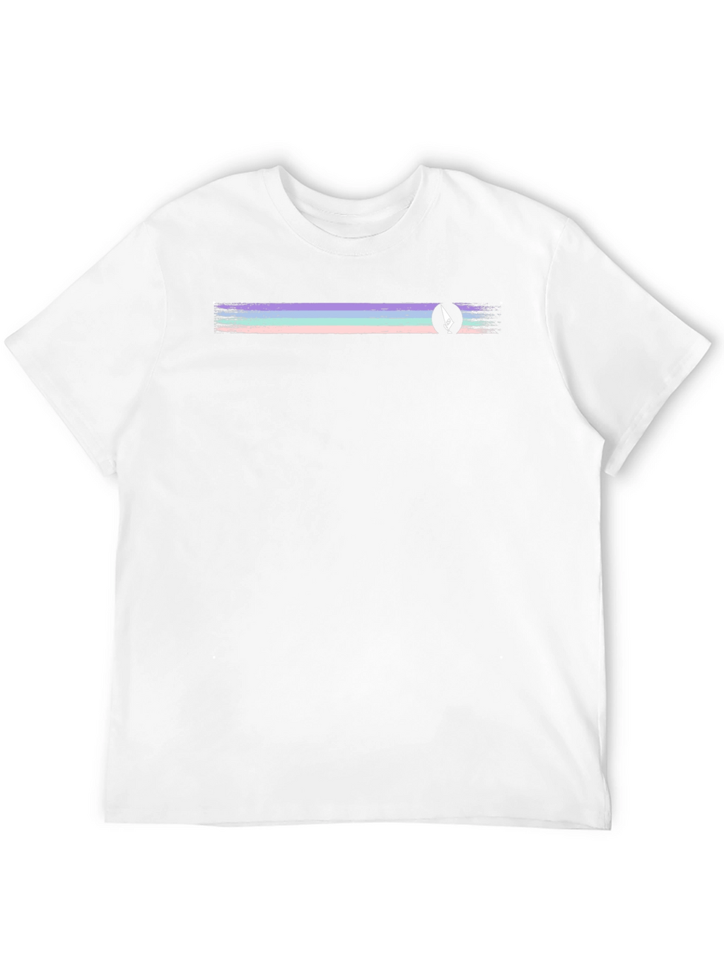 Retro Stripe Black T-Shirt