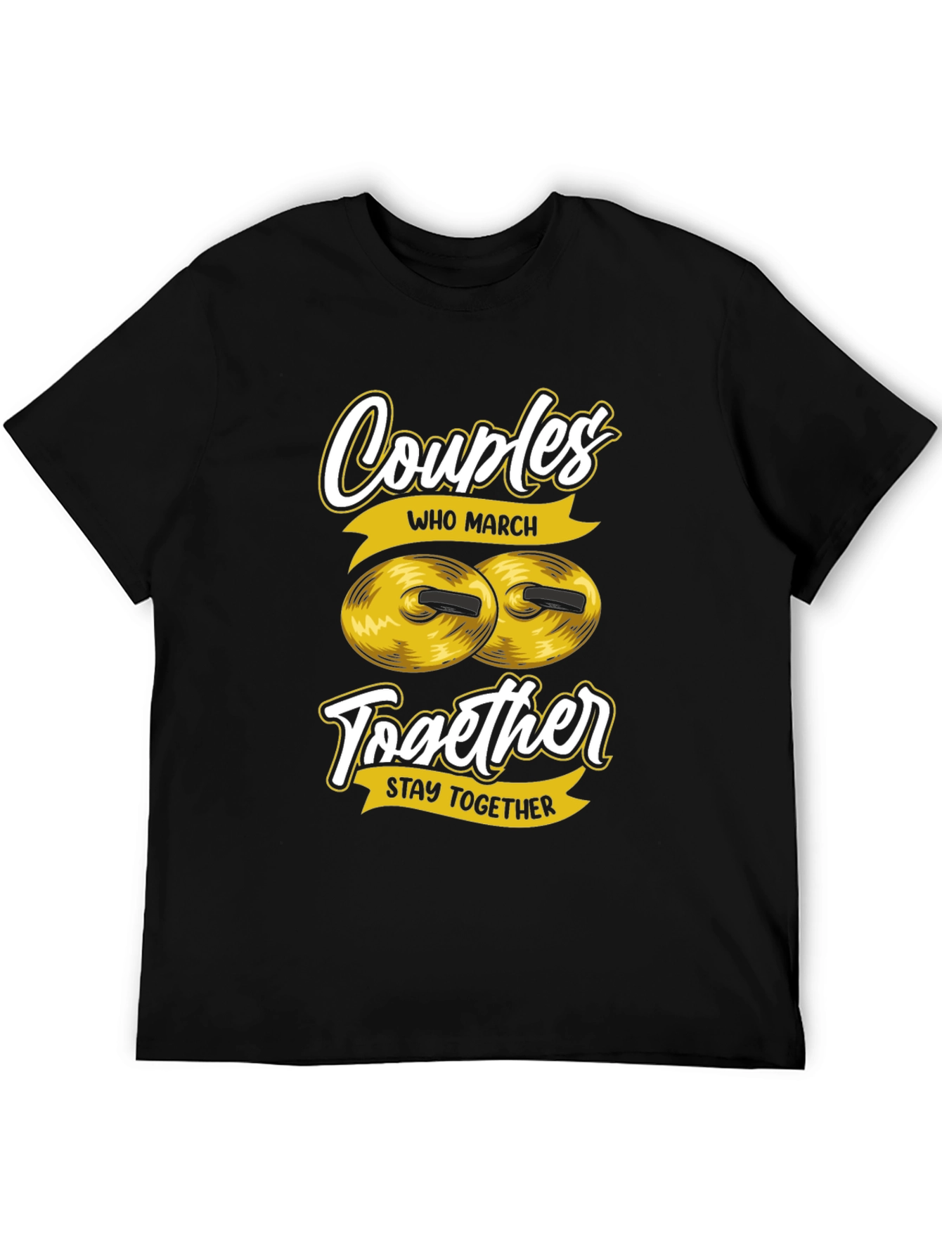 Couples Who March Together T-Shirt