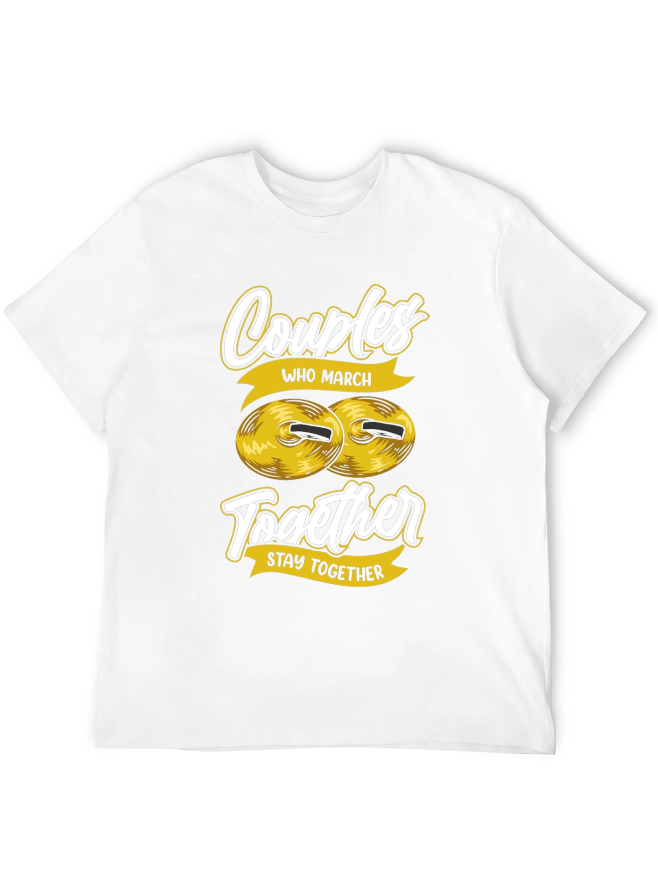 Couples Who March Together T-Shirt