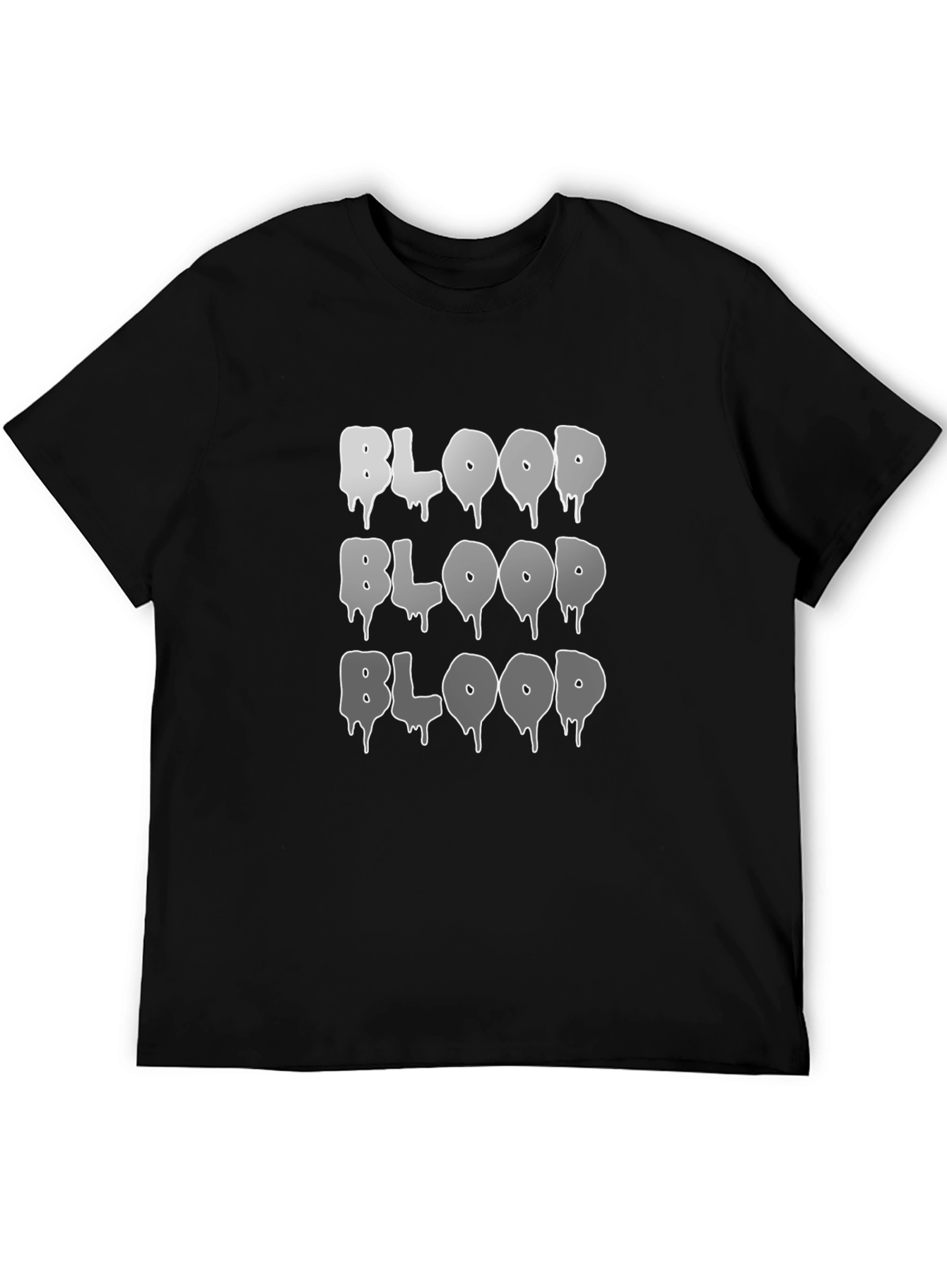 Blood Drip Graphic T-Shirt - Trendy Style