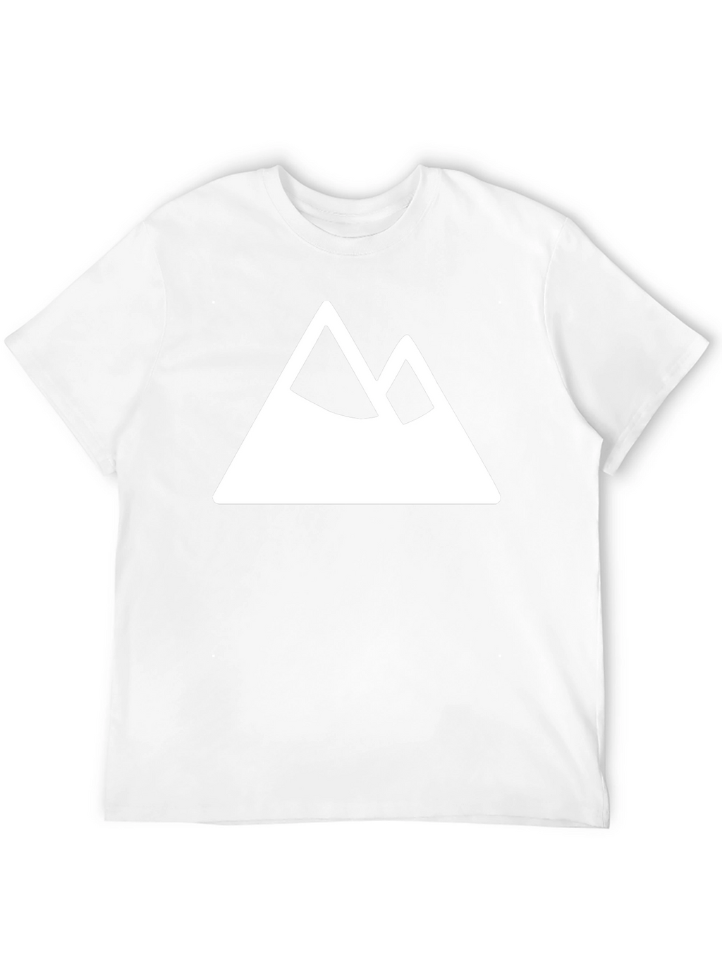 Mountain Peak Graphic Tee - Black Cotton