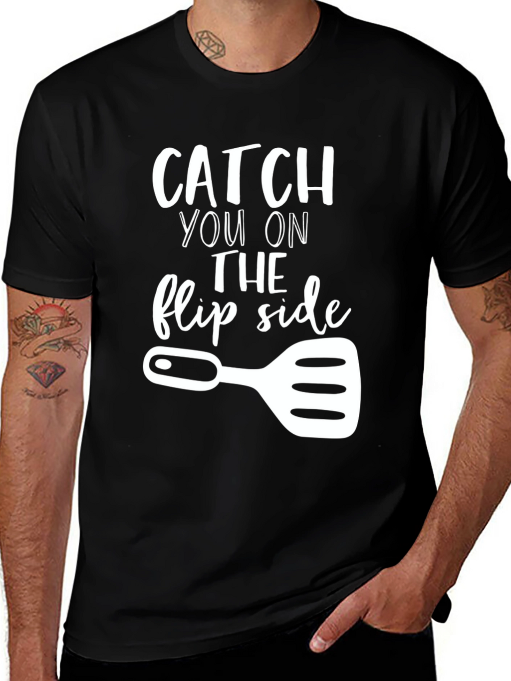Catch You On the Flip Side BBQ T-Shirt