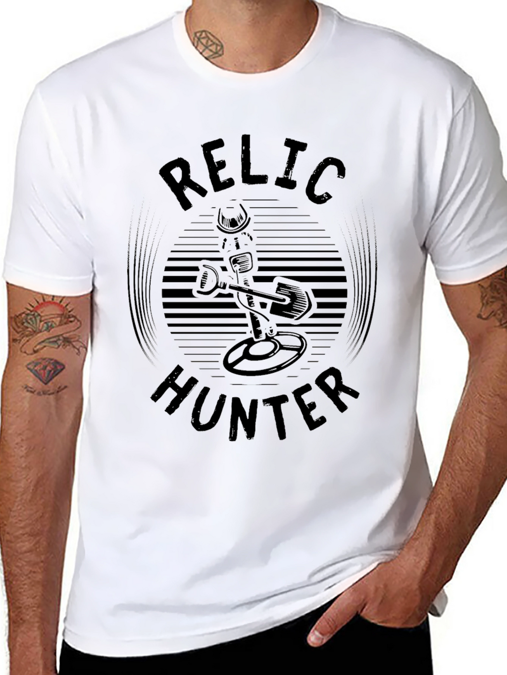 Relic Hunter Graphic T-Shirt - Metal Detecting Tee