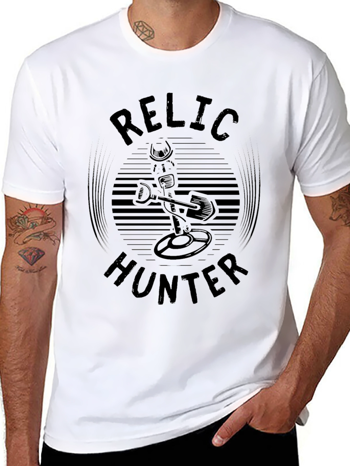 Relic Hunter Graphic T-Shirt - Metal Detecting Tee