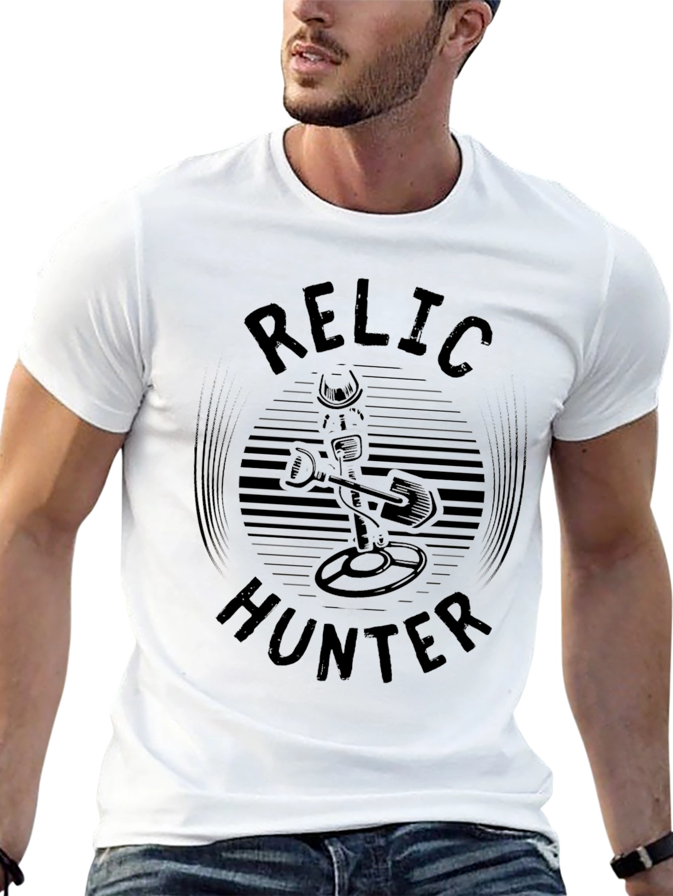 Relic Hunter Graphic T-Shirt - Metal Detecting Tee