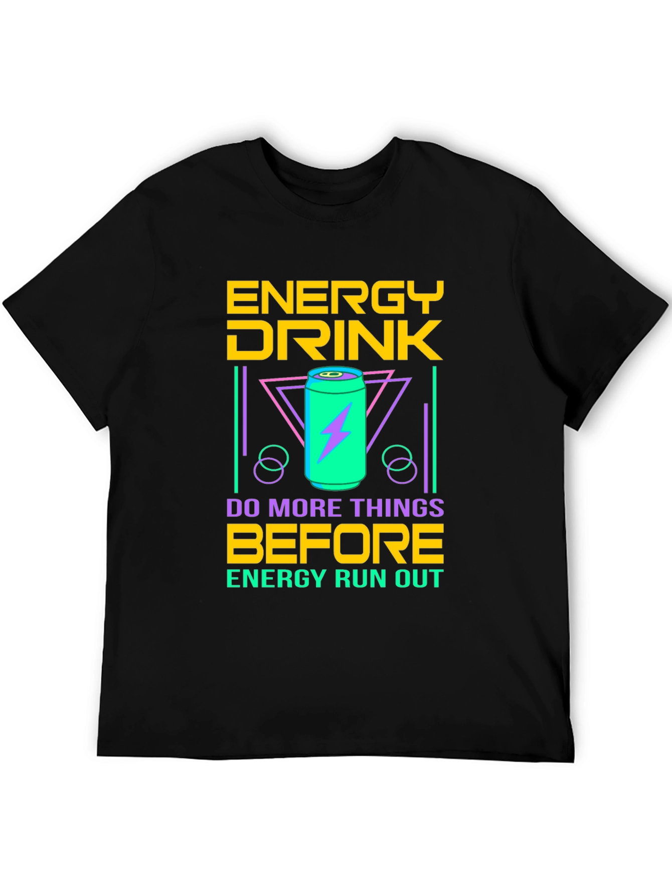 Energy Drink Graphic T-Shirt - Do More Things