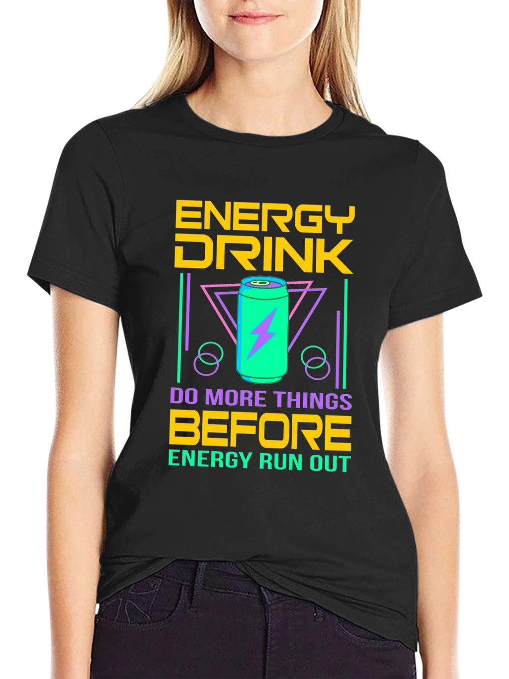 Energy Drink Graphic T-Shirt - Do More Things