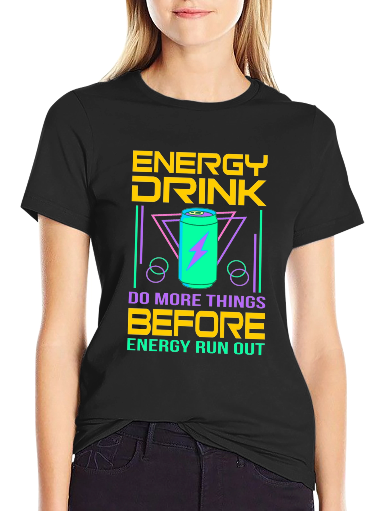 Energy Drink Graphic T-Shirt - Do More Things