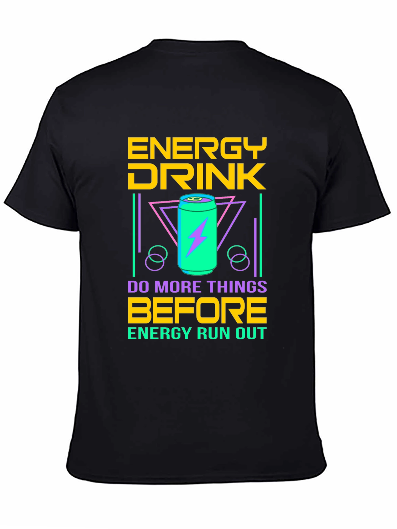 Energy Drink Graphic T-Shirt - Do More Things