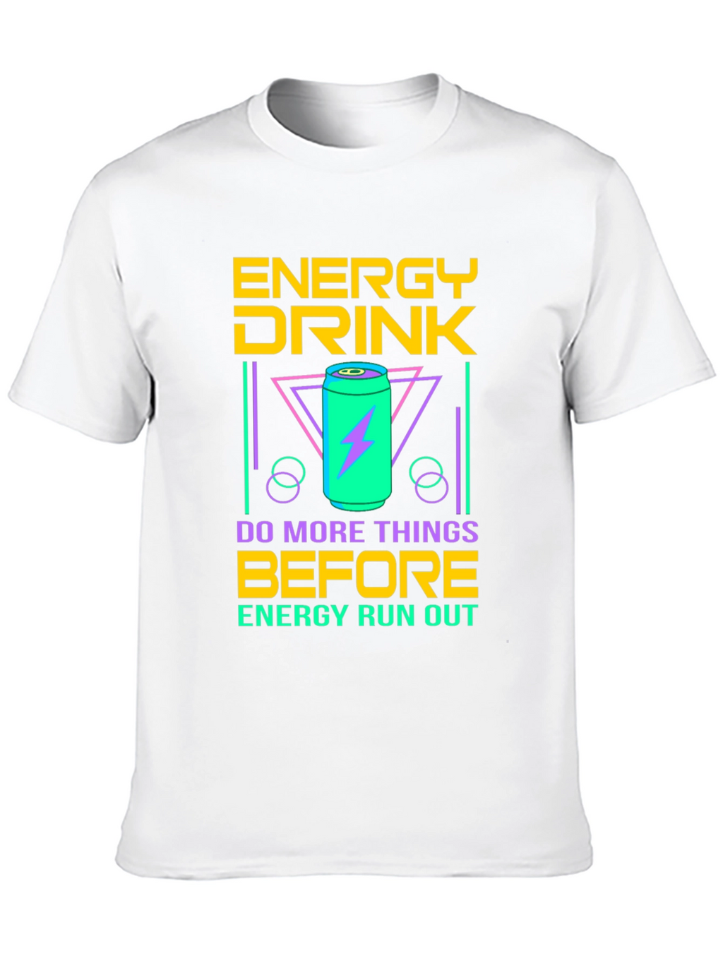 Energy Drink Graphic T-Shirt - Do More Things