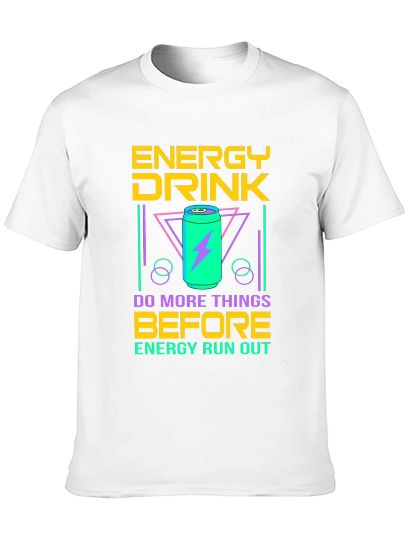 Energy Drink Graphic T-Shirt - Do More Things
