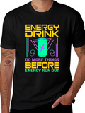 Energy Drink Graphic T-Shirt - Do More Things