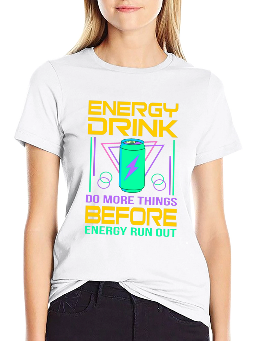 Energy Drink Graphic T-Shirt - Do More Things