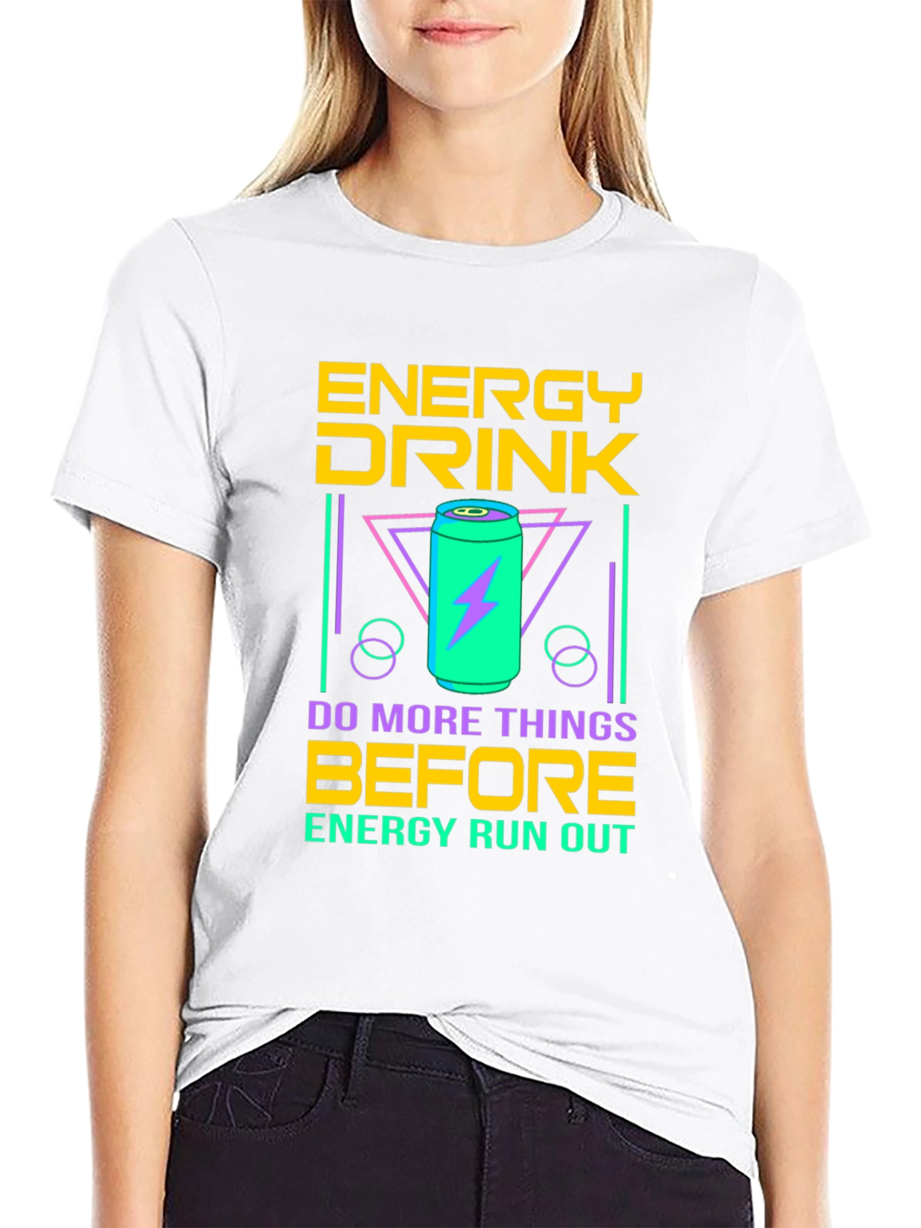 Energy Drink Graphic T-Shirt - Do More Things