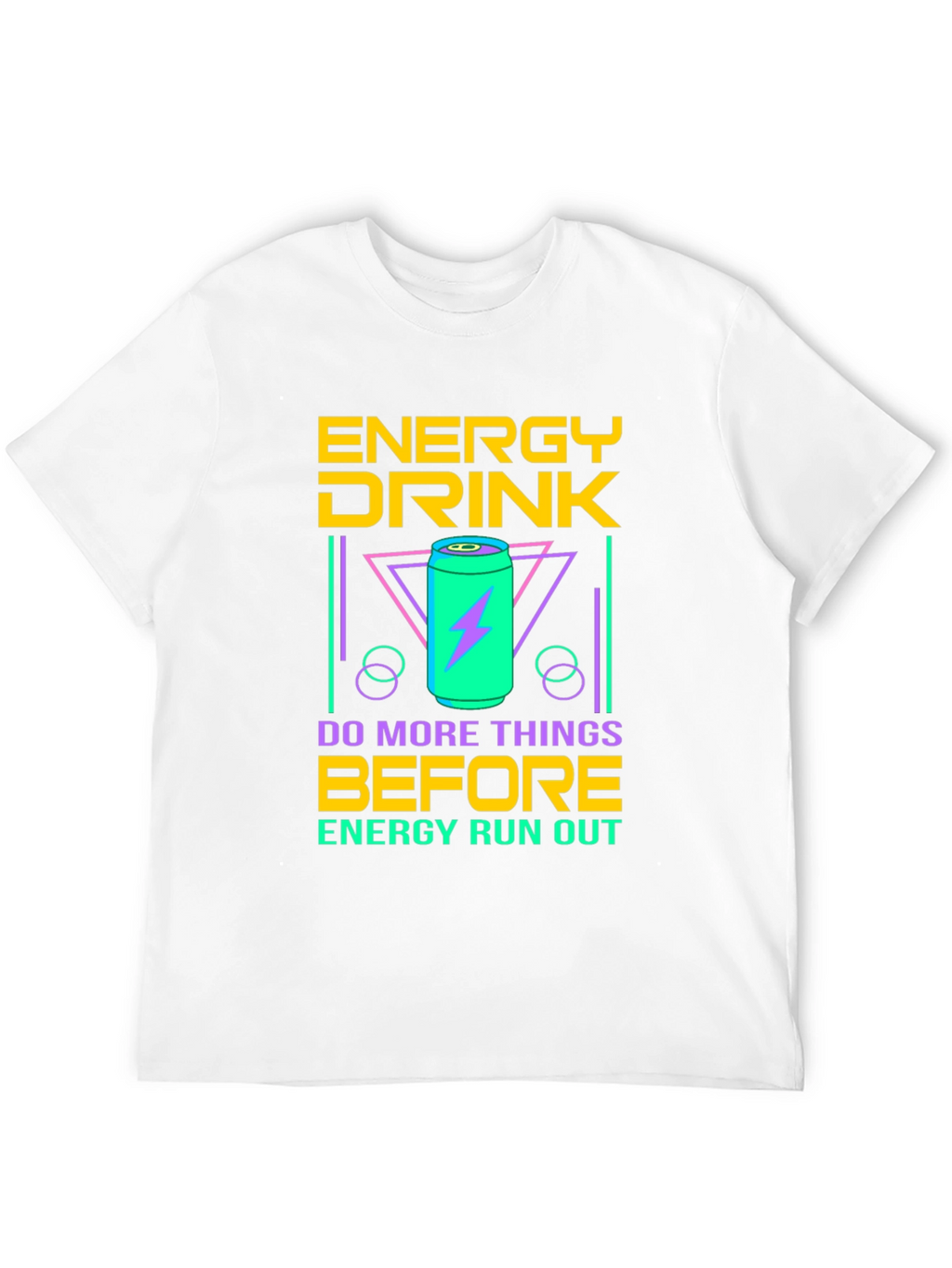 Energy Drink Graphic T-Shirt - Do More Things
