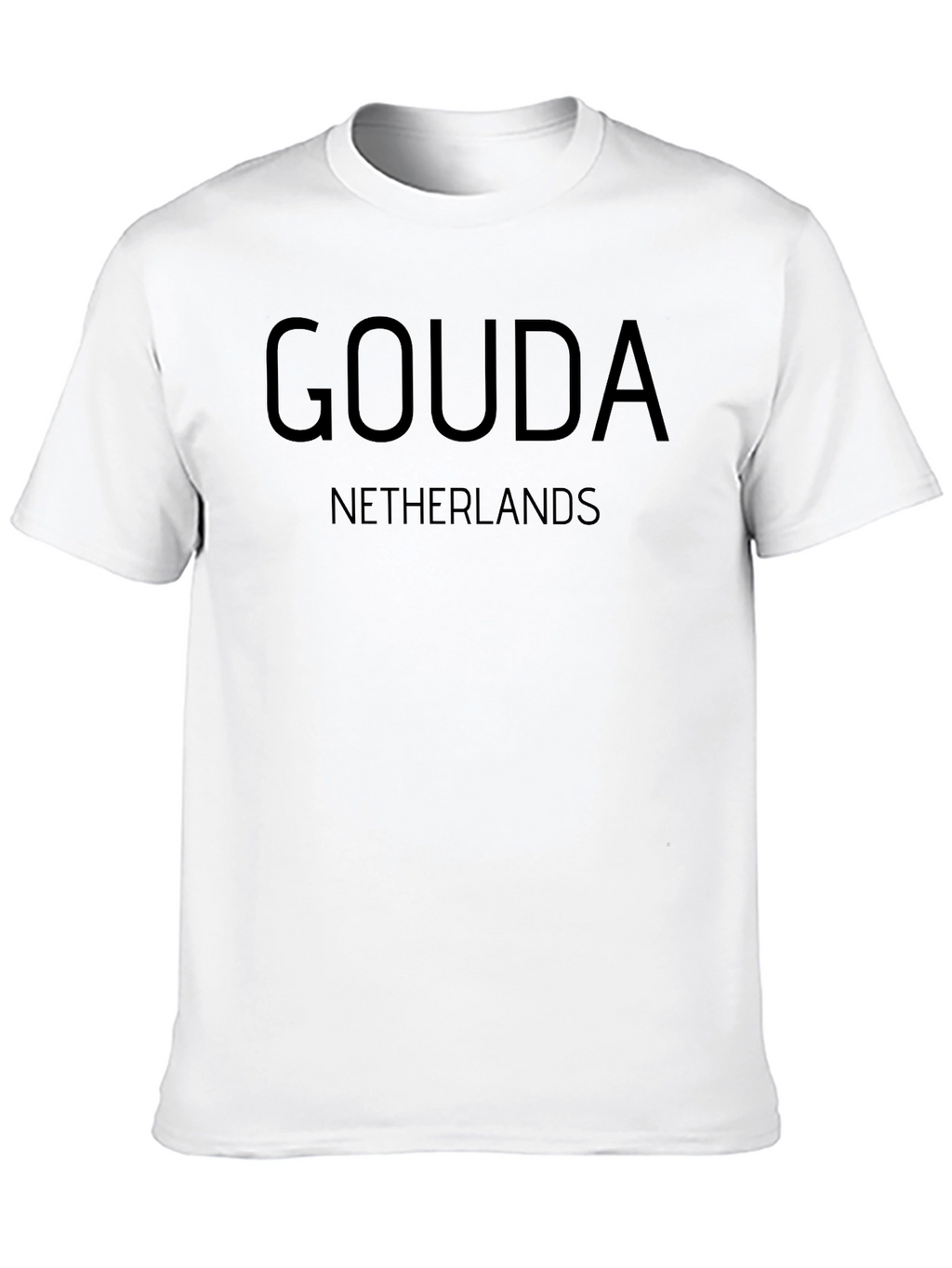 Gouda Netherlands Black T-Shirt