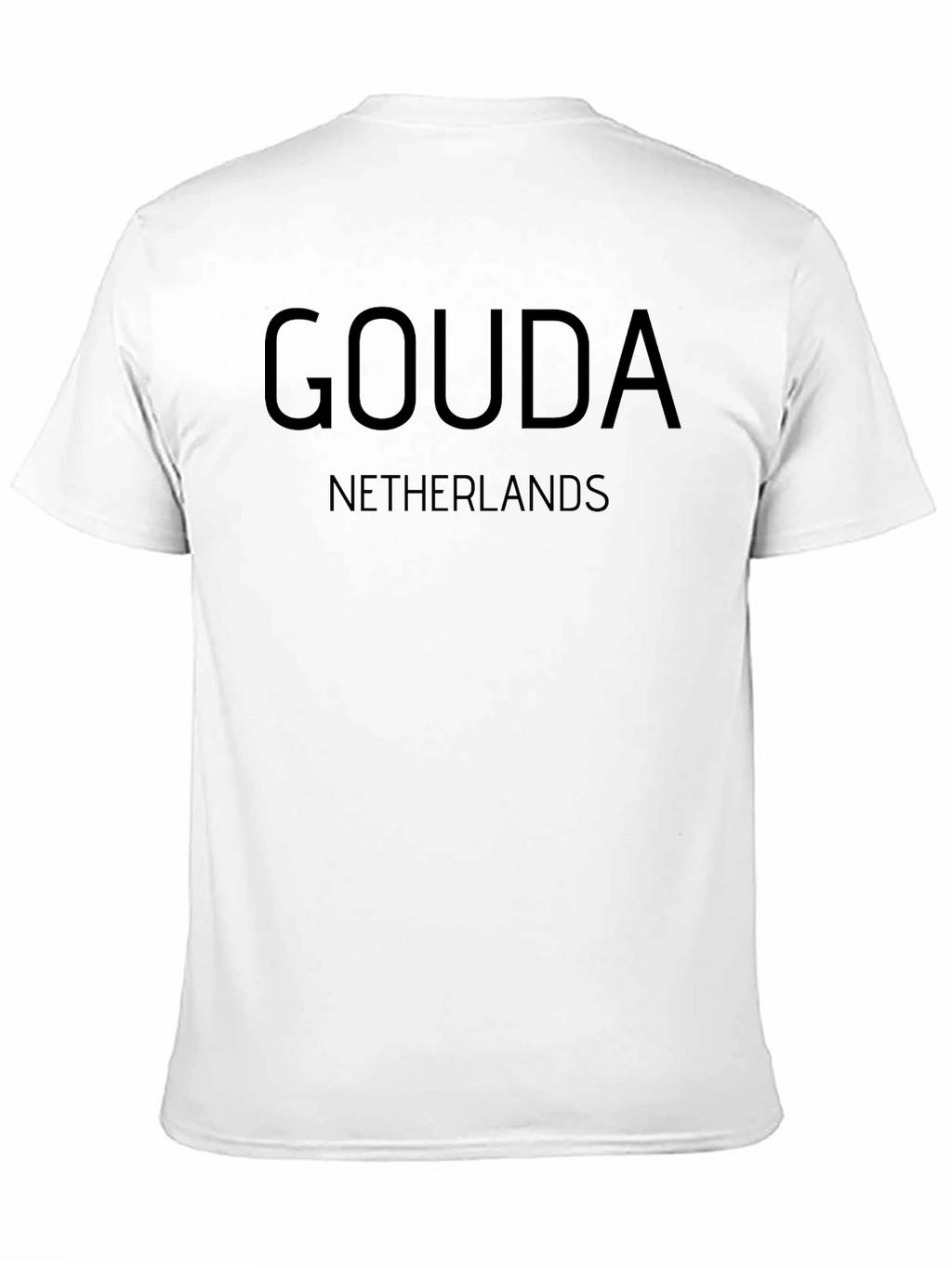 Gouda Netherlands Black T-Shirt