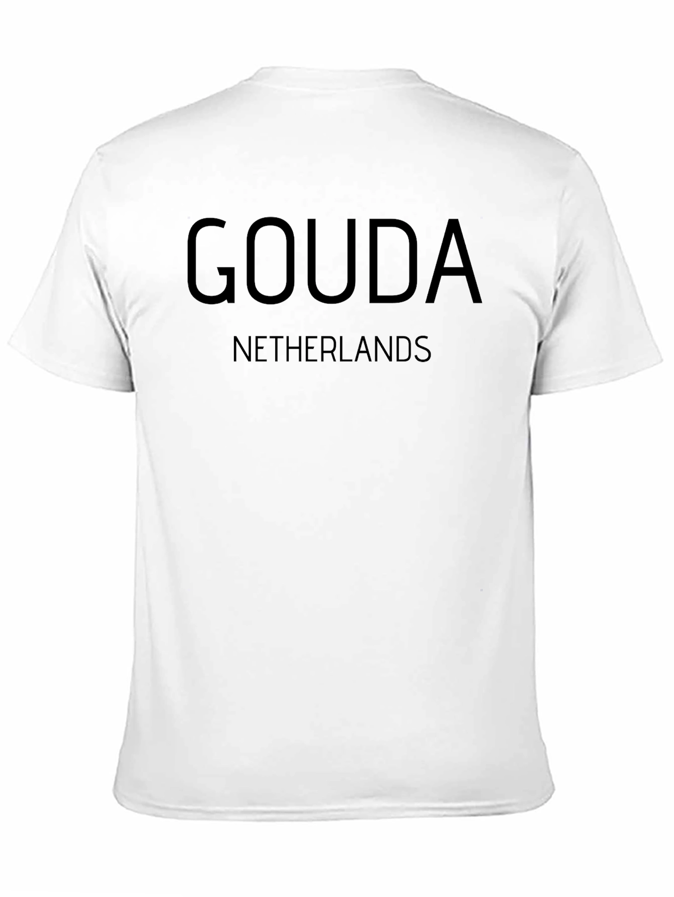 Gouda Netherlands Black T-Shirt
