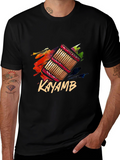 Kayamb T-Shirt - Stylish Musical Instrument Design