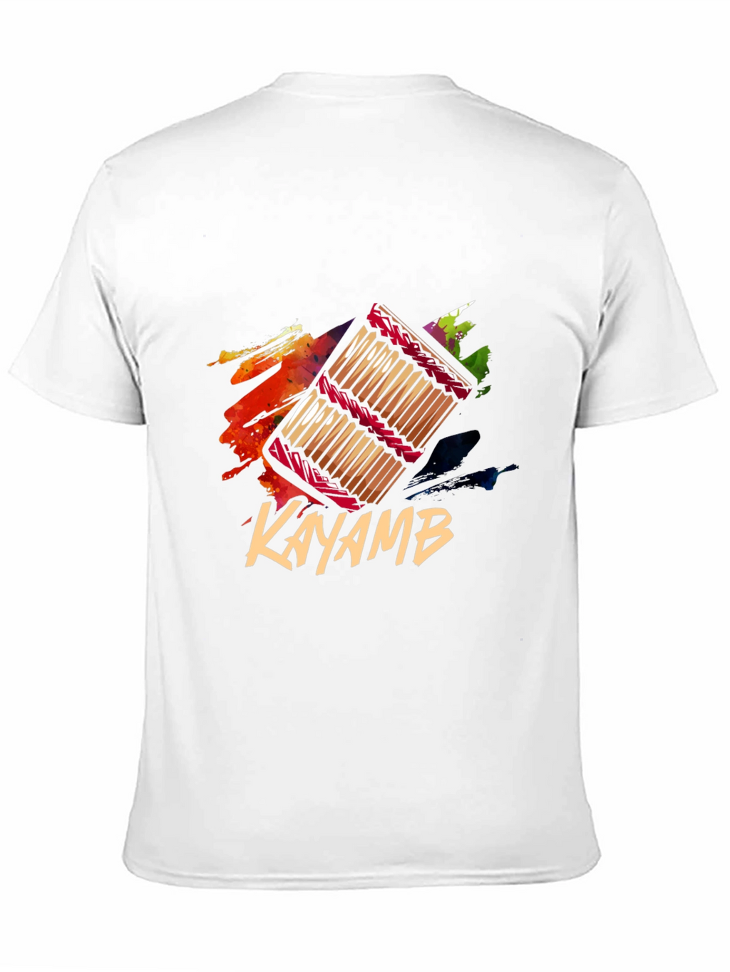 Kayamb T-Shirt - Stylish Musical Instrument Design