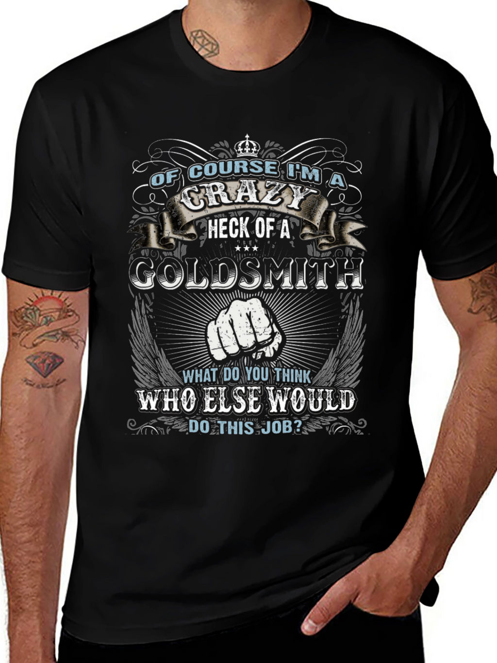 Crazy Goldsmith Graphic T-Shirt