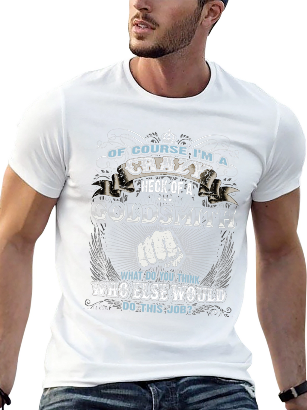 Crazy Goldsmith Graphic T-Shirt