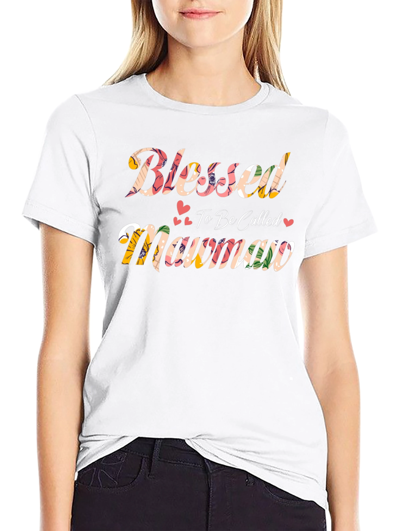 Blessed Mawmaw Graphic T-Shirt