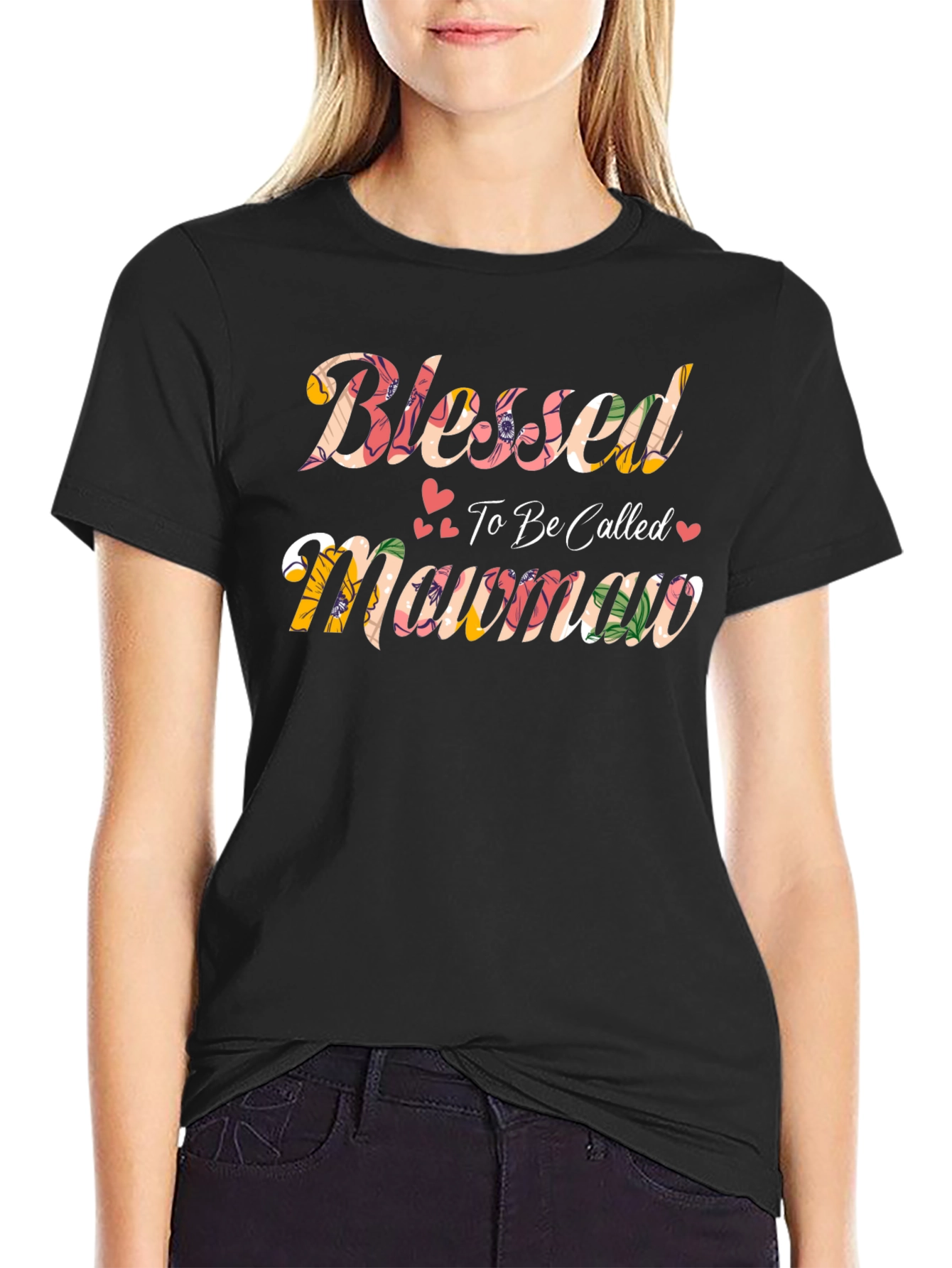Blessed Mawmaw Graphic T-Shirt