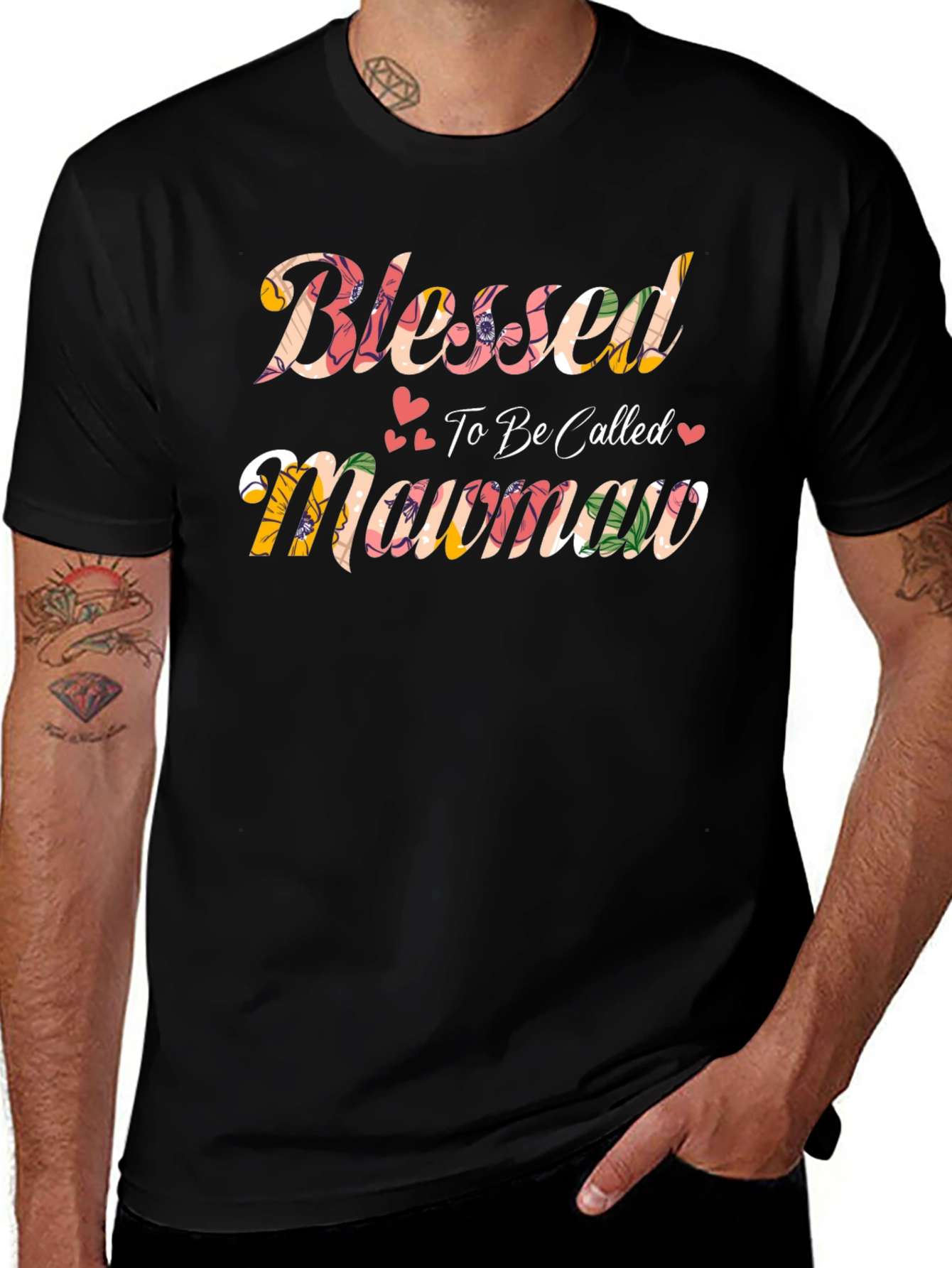 Blessed Mawmaw Graphic T-Shirt