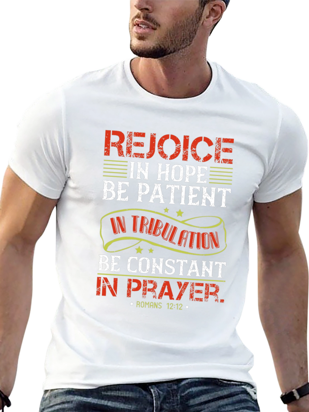 Rejoice in Hope Graphic T-Shirt