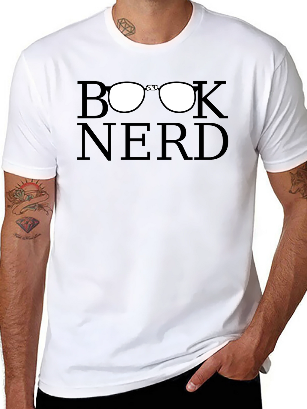 Book Nerd Tee - Stylish & Comfortable
