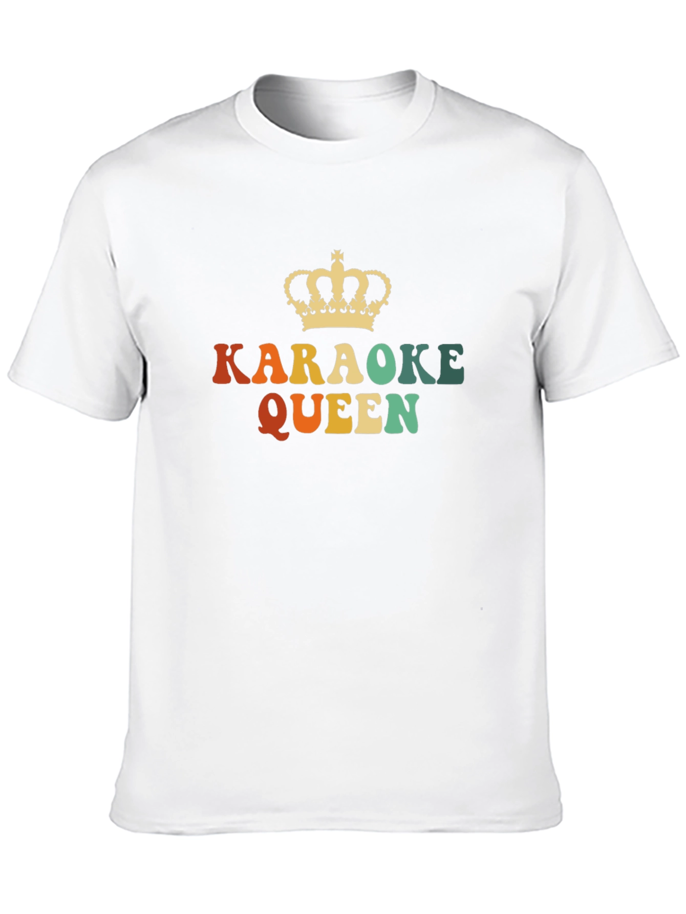 Karaoke Queen Retro Tee