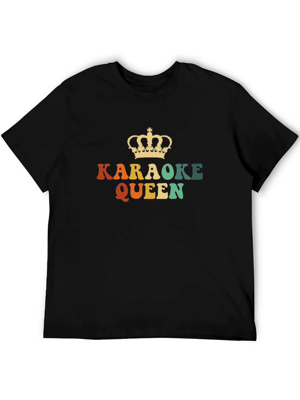 Karaoke Queen Retro Tee