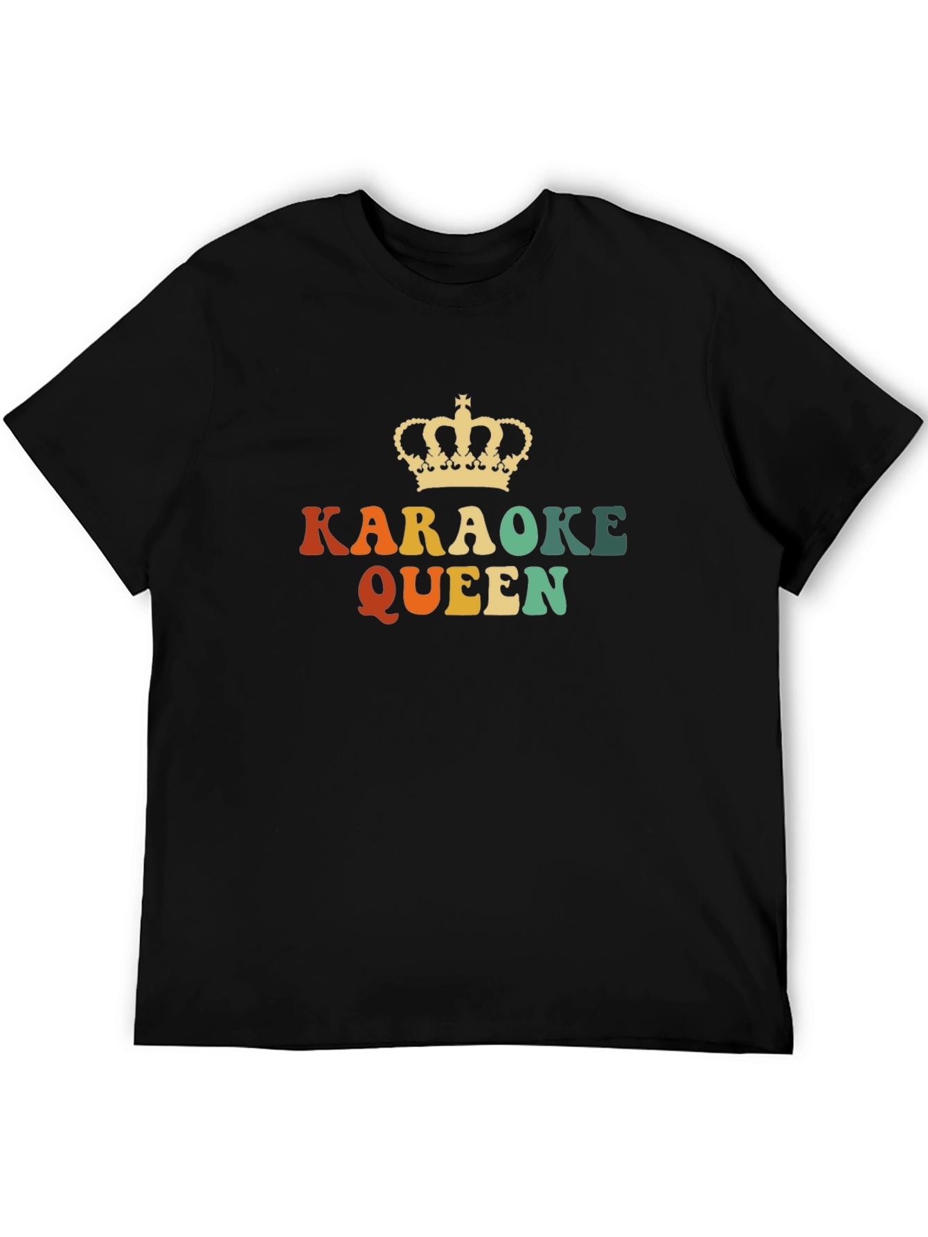 Karaoke Queen Retro Tee