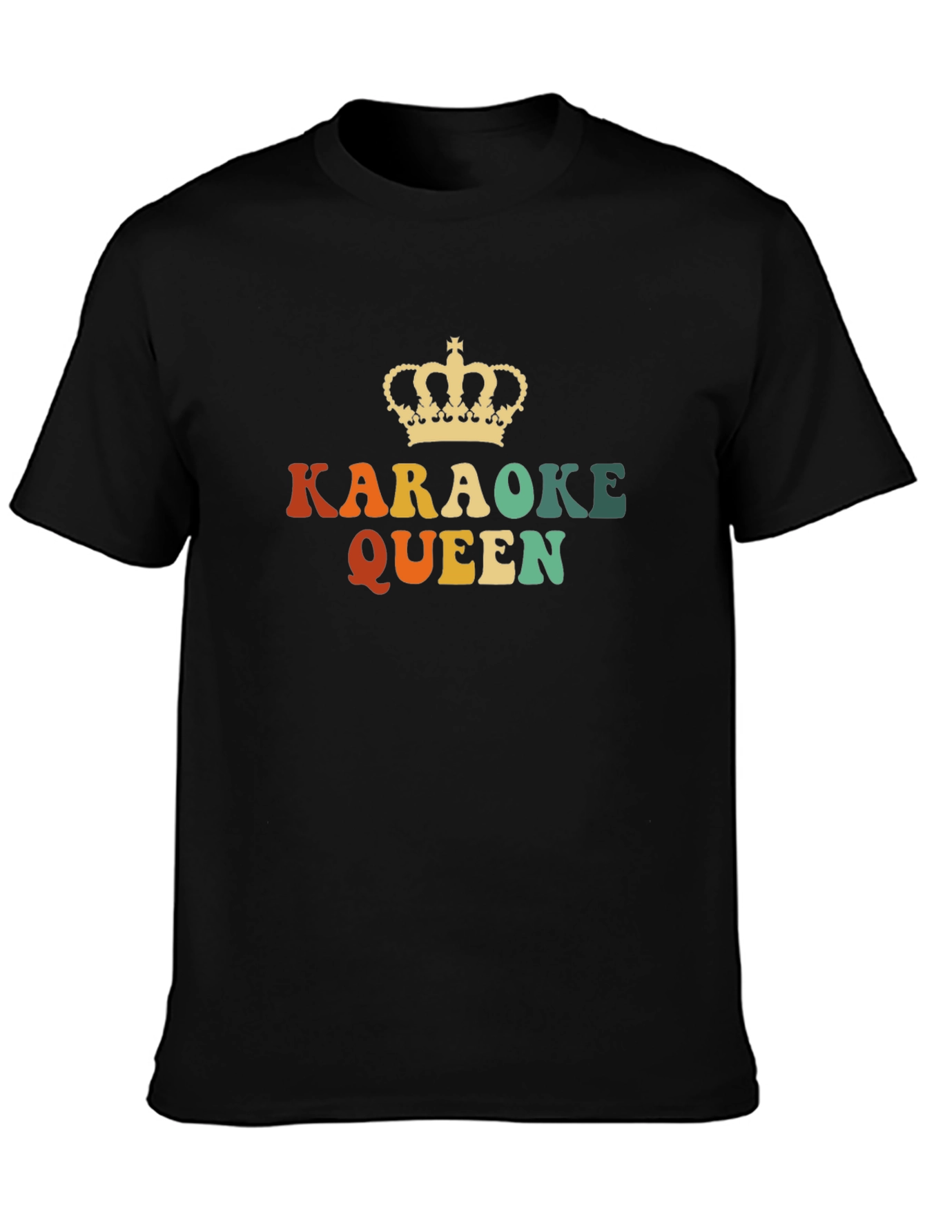 Karaoke Queen Retro Tee