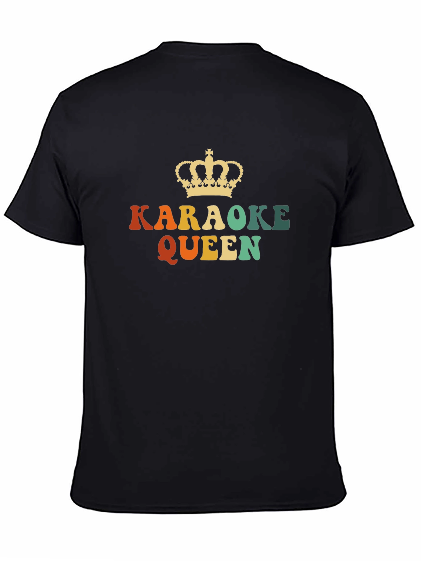 Karaoke Queen Retro Tee
