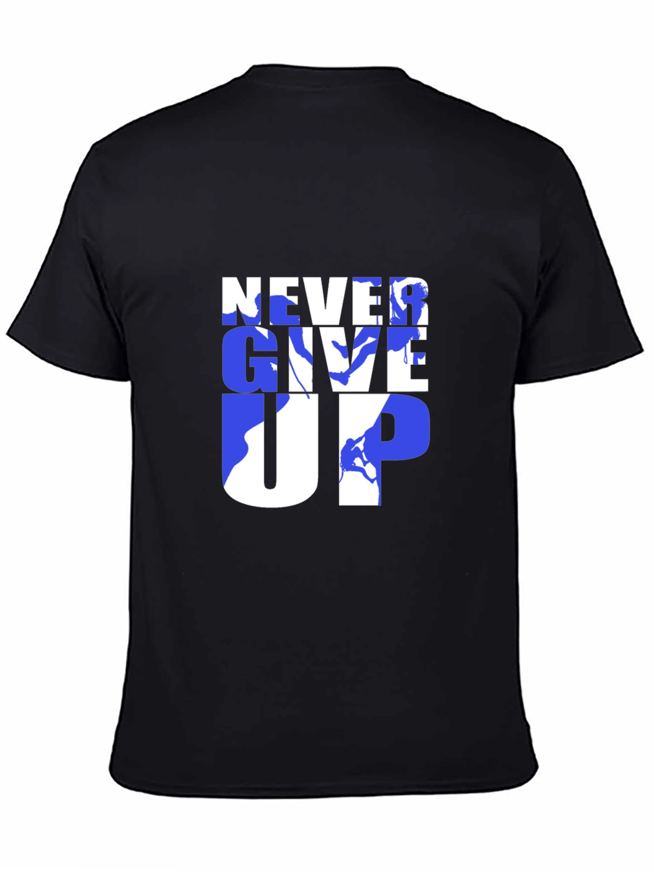 Never Give Up Graphic Tee - Motivational Design