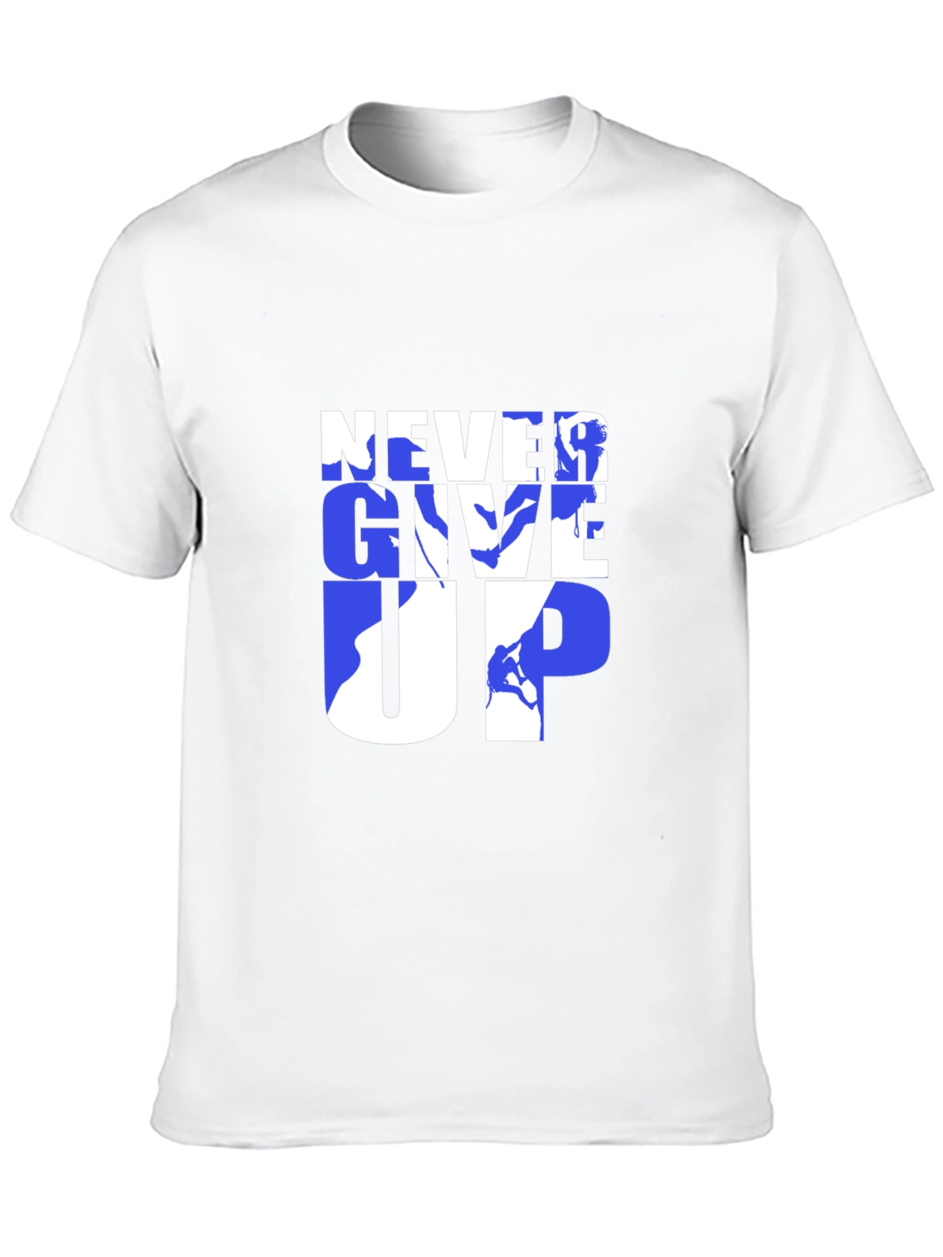 Never Give Up Graphic Tee - Motivational Design