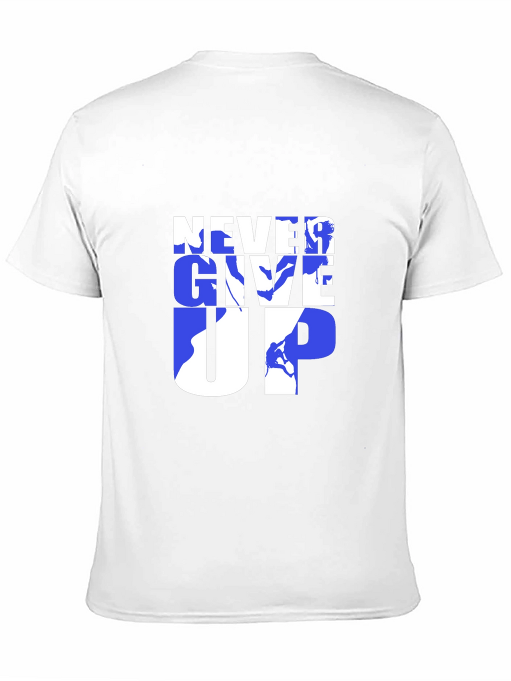 Never Give Up Graphic Tee - Motivational Design