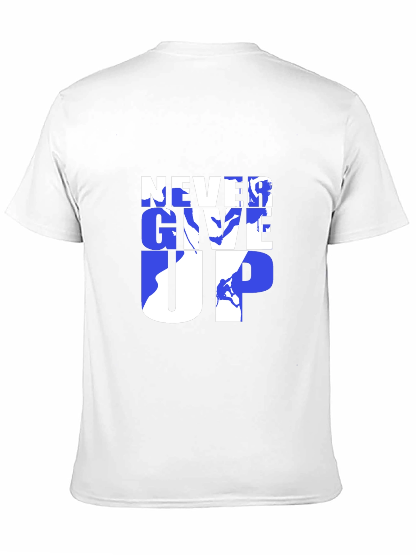Never Give Up Graphic Tee - Motivational Design