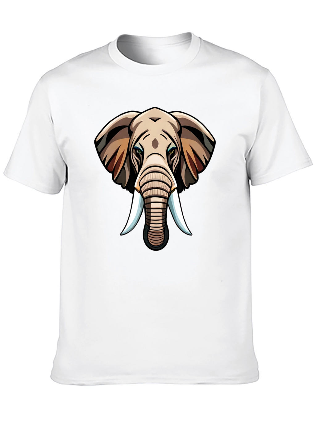 Elephant Graphic Tee - Black