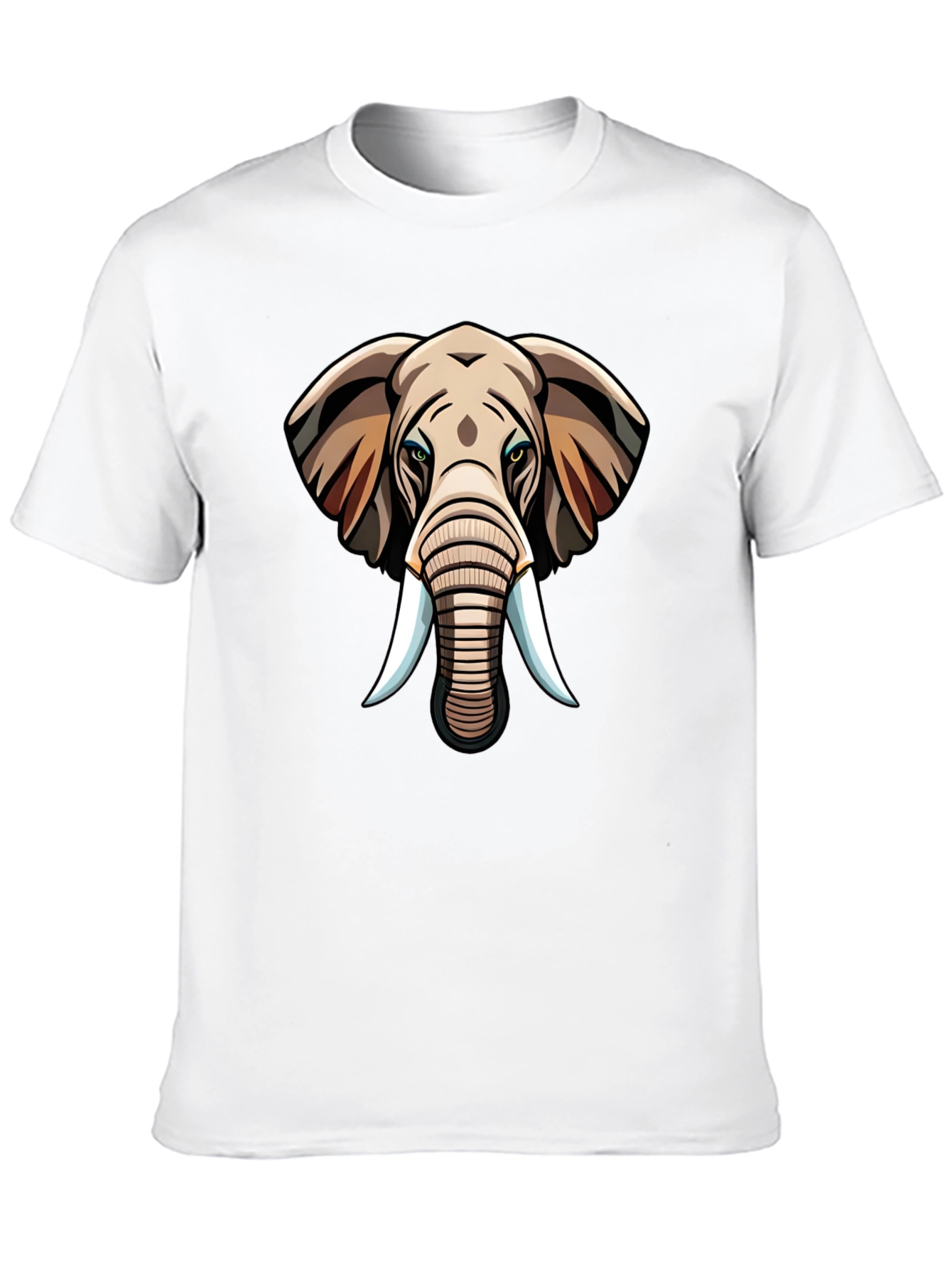 Elephant Graphic Tee - Black