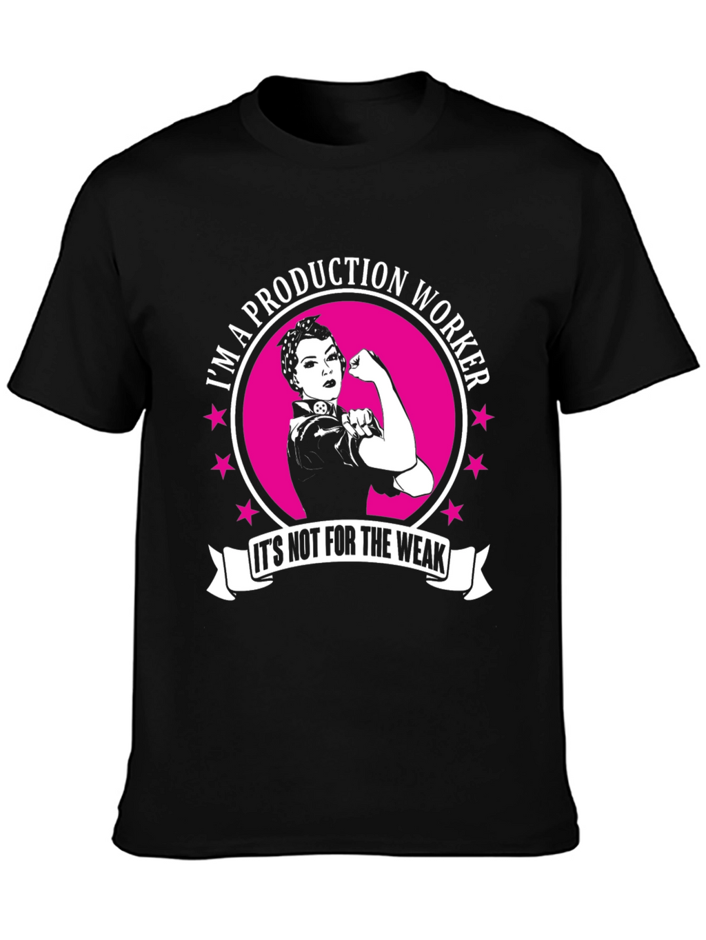 Production Worker Rosie the Riveter T-Shirt